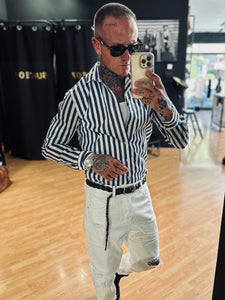 Camicia a Bacchetta BluNotte
