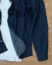 Carica l'immagine nel visualizzatore di Gallery, Camicia in Jeans TelaLeggera SemiOverSize
