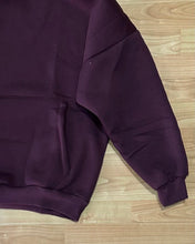 Carica l&#39;immagine nel visualizzatore di Gallery, Felpa OverSize Felpata Bordeaux
