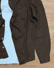 Carica l'immagine nel visualizzatore di Gallery, Camicia Cuba MistoLino Cioccolato
