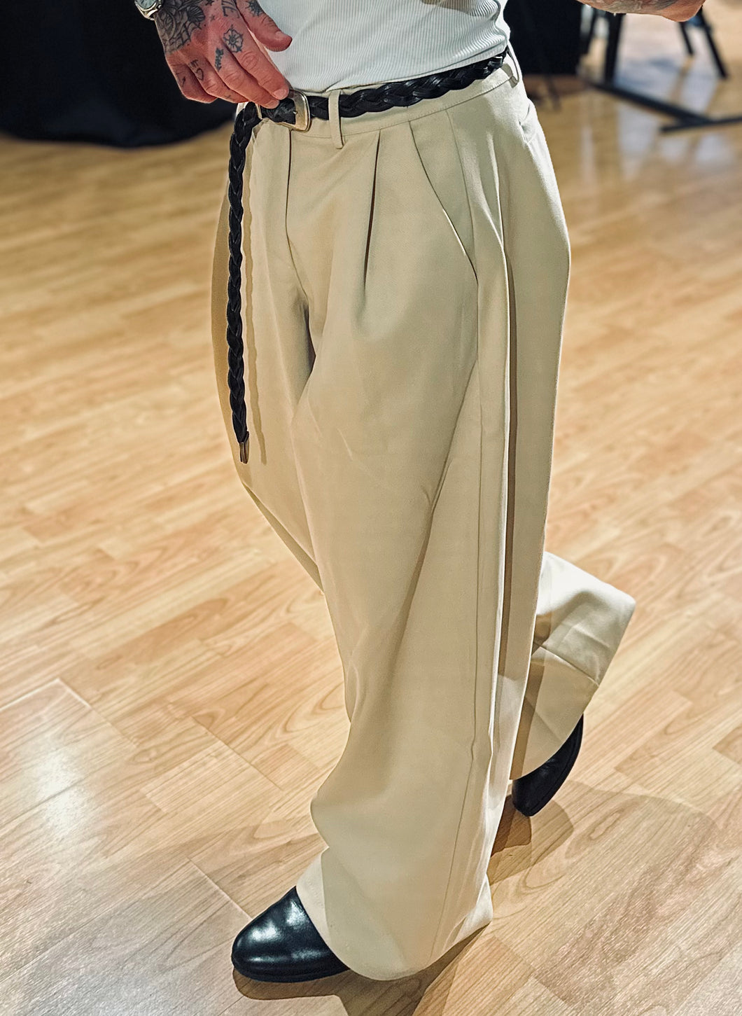 Panta Classic SuperLooseFit Sabbia