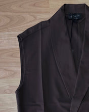 Carica l'immagine nel visualizzatore di Gallery, Blazer Japan Smanicato Del Completo Takeshi Cioccolato
