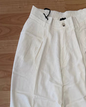 Carica l'immagine nel visualizzatore di Gallery, Panta BaggyFit MistoLino Off-White
