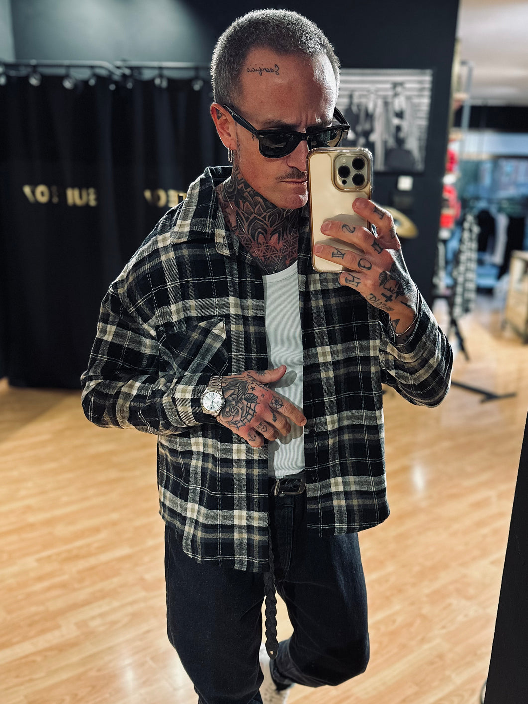 Camicione 1670 Black&MochaMousse