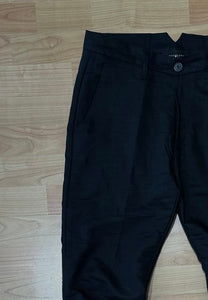 Completo in Lino DoppioPetto Black