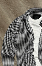 Carica l&#39;immagine nel visualizzatore di Gallery, Camicia Pied De Poule Black
