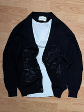 Carica l'immagine nel visualizzatore di Gallery, Cardigan Crochet Black
