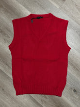 Carica l&#39;immagine nel visualizzatore di Gallery, Gilet Semi-OverSize MistoLana Red
