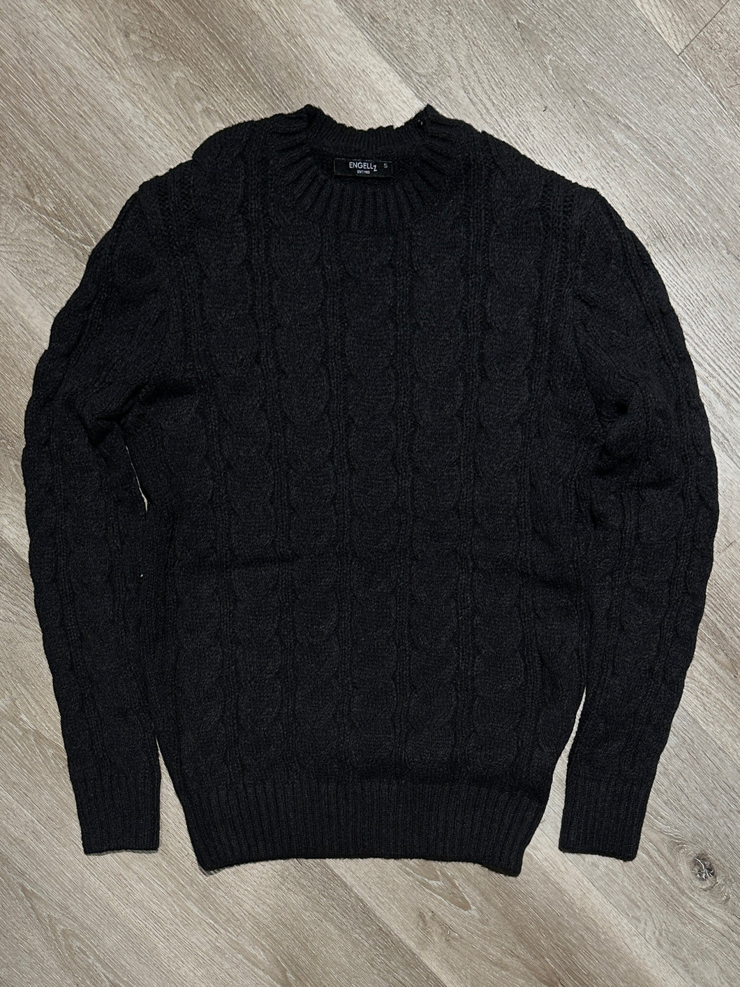 Maglione Treccia Black