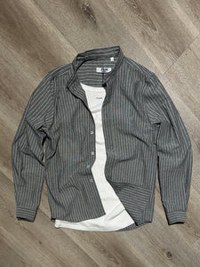 Camicia SemiCropped Grey