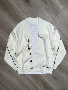 Cardigan Seams Off-White