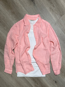 Camicia In Lino Agata Pink