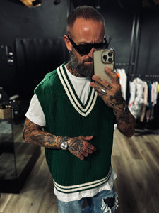 Gilet OverSize MistoLana Verde Gucci