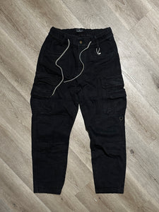 Pantalaccio Cargo In Jeans Black