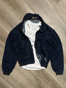 Bomber Cropped Semi-OverSize In Jeans