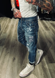 Jeans LooseFit Bandana