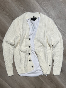 Cardigan Braids Off-White