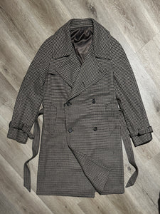 Cappotto Pied De Poule Brown