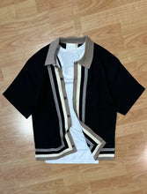 Carica l&#39;immagine nel visualizzatore di Gallery, Camicia Coordinato 80’s Black
