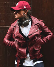 Carica l'immagine nel visualizzatore di Gallery, Chiodo Semi CroppedFit Bordeaux
