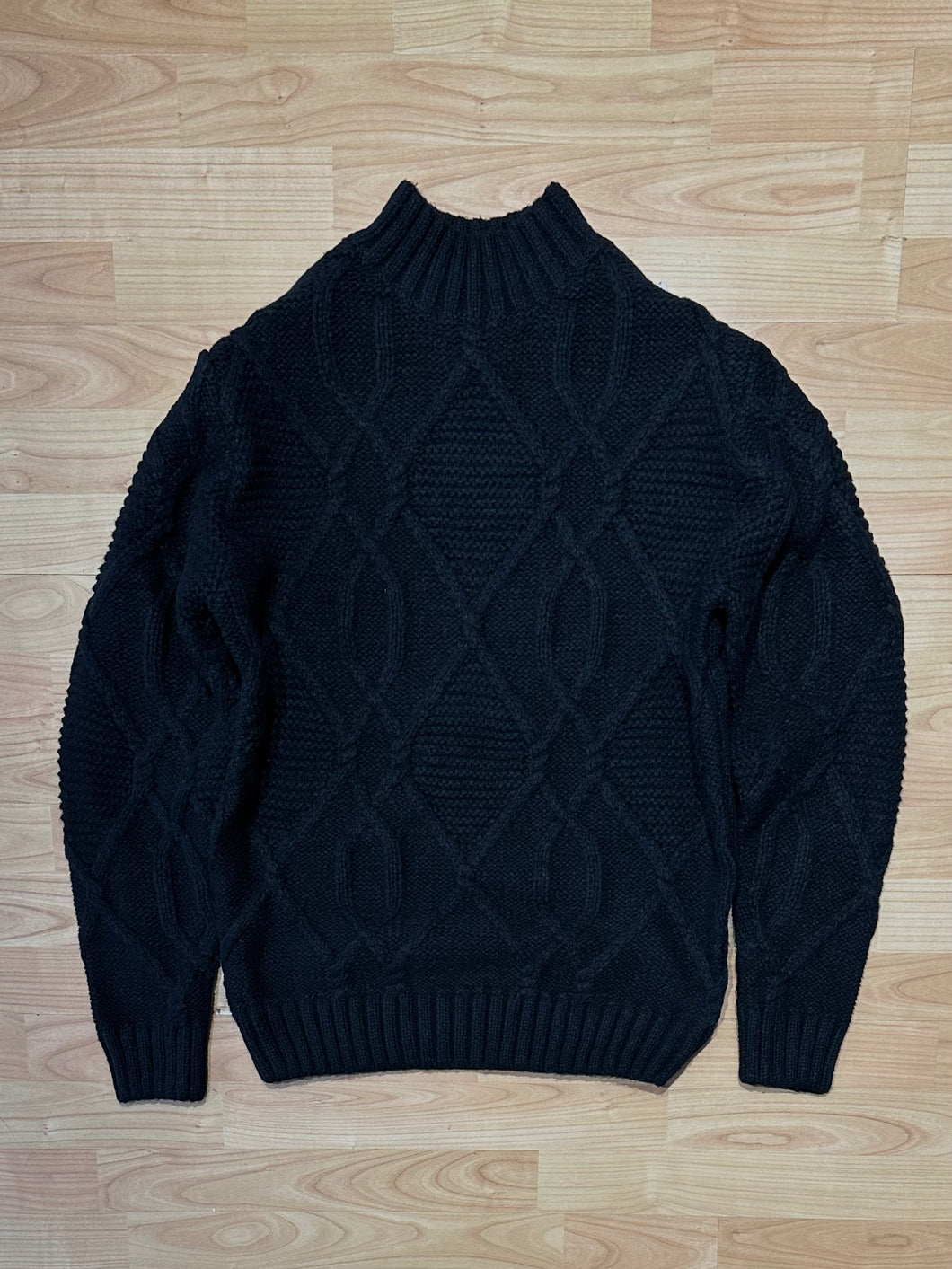 Mezzocollo Treccioni Black