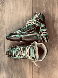 Sneakers Alte Drake Variante Vernice Verde Gucci