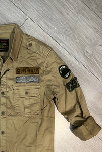 Jacket Military Stop the War Sabbia